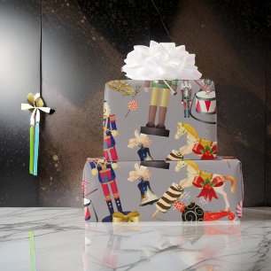 Sweetie Nutcracker Christmas Wrapping Paper