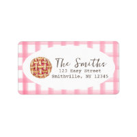 Sweetie Pie 1st Birthday Address Label