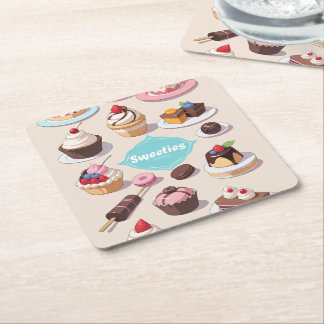 Sweeties Paper Coaster