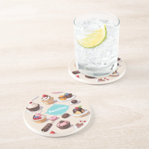 Sweeties Sandstone Coaster
