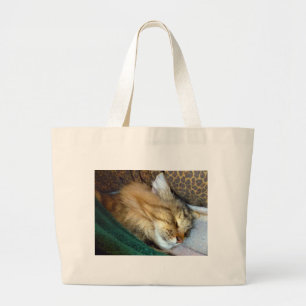 Sweetly dreaming large tote bag