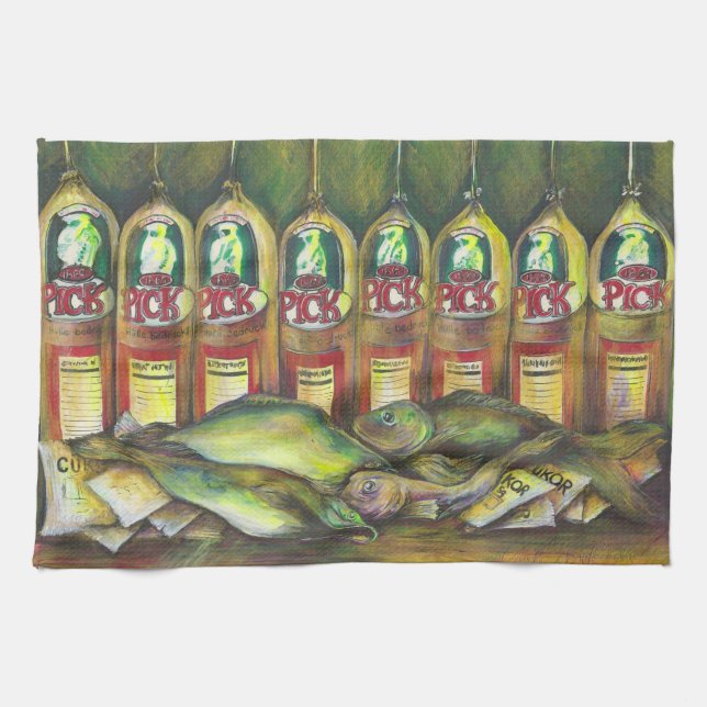 Sweetmeat Tea Towel (Horizontal)