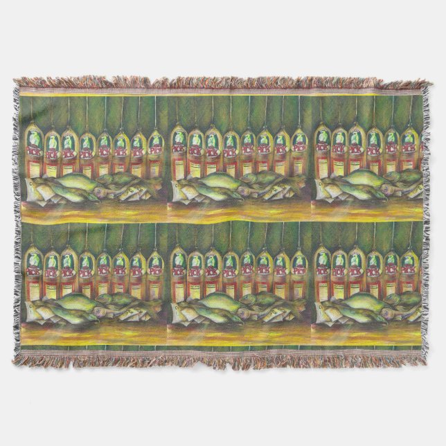 Sweetmeat Throw Blanket (Front)