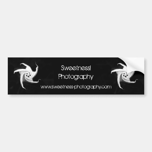 Sweetness! Bumper Sticker (Front)