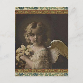 Sweetness - ittle Girl Angel Postcard