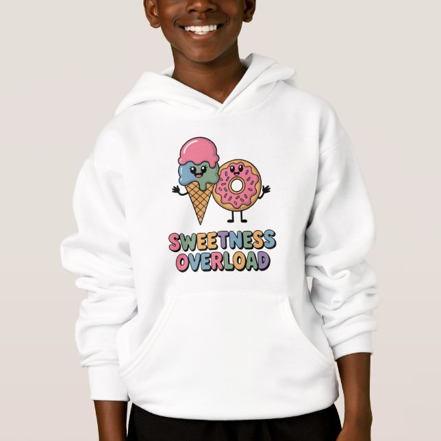 Sweetness Overload | Doughnut & Ice Cream Kids (Front)