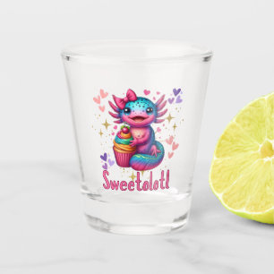 Sweetolotl Vibes Axolotl Cuteness Lovers Shot Glass