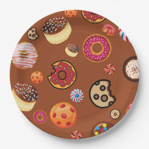 Sweets 3 paper plate