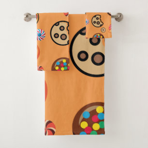 Sweets 6 bath towel set
