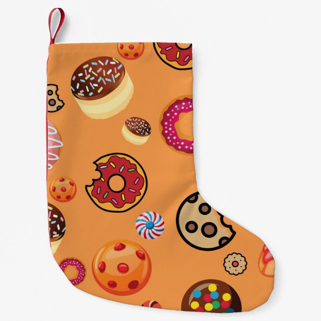 Sweets 6 small christmas stocking (Front)