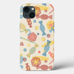 Sweets And Candy Pattern iPhone 13 Case