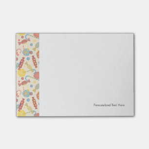 Sweets And Candy Pattern Post-it Notes