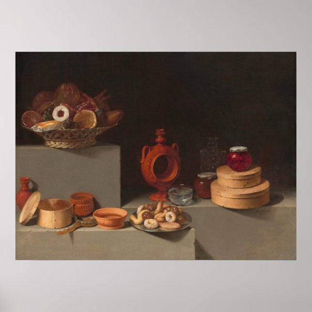 Sweets and Pottery - Hamen y León Fine Art Poster (Front)
