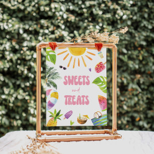 Sweets and Treats Dessert Station Sign