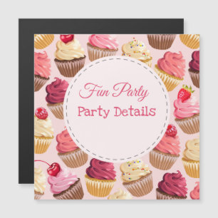 Sweets Any Event Magnetic Invitation