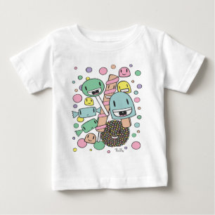Sweets Candy Lollipops Gummy Drops Baby T-Shirt
