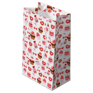 Sweets Cupcakes Valentines Day Small Gift Bag