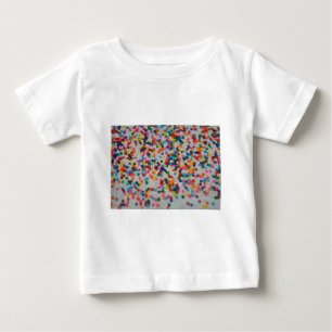 Sweets Dessert Rainbow Pattern Cake Cupcake Art Baby T-Shirt