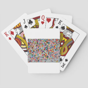 Sweets Dessert Rainbow Pattern Cake Cupcake Art Playing Cards