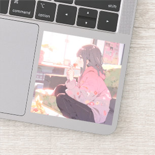 Sweets JK Sticker Sushi Musume GenerativeAI