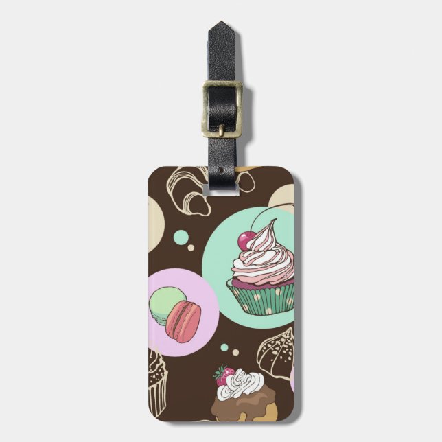 Sweets Luggage Tag (Front Vertical)