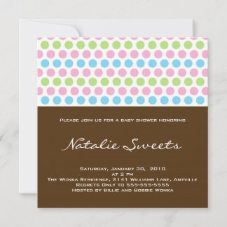 Sweets Shoppe 5x5 Invitation