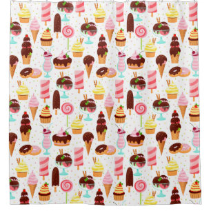 Sweets Shower Curtain