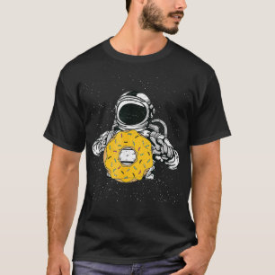 Sweets Space Travel Doughnuts Astronomy Astronaut T-Shirt