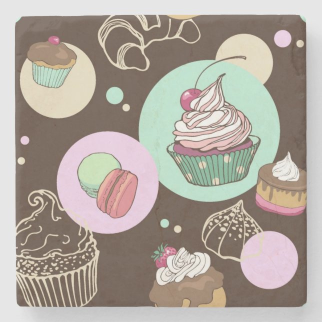Sweets Stone Coaster (Front)