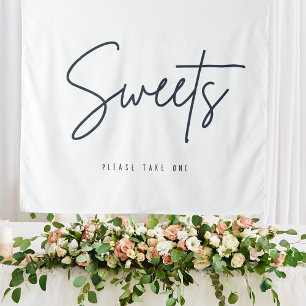 Sweets Table Backdrop Take One Dessert Wedding Tapestry