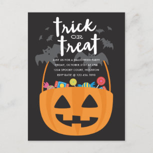 Sweets & Treats Halloween Invite