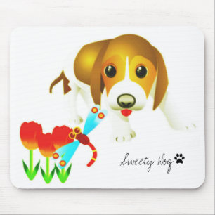 Sweety Dog Mouse Pad