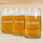 Swell Engraved 16 oz. Can-Shaped Beer Glass