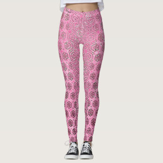 Swept Away in Pink Leggings