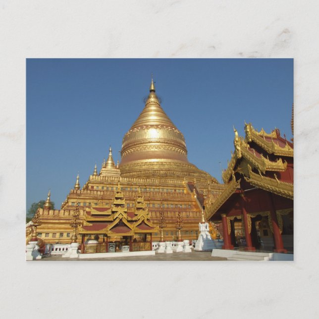 Sweseetgone Pagoda Postcard (Front)
