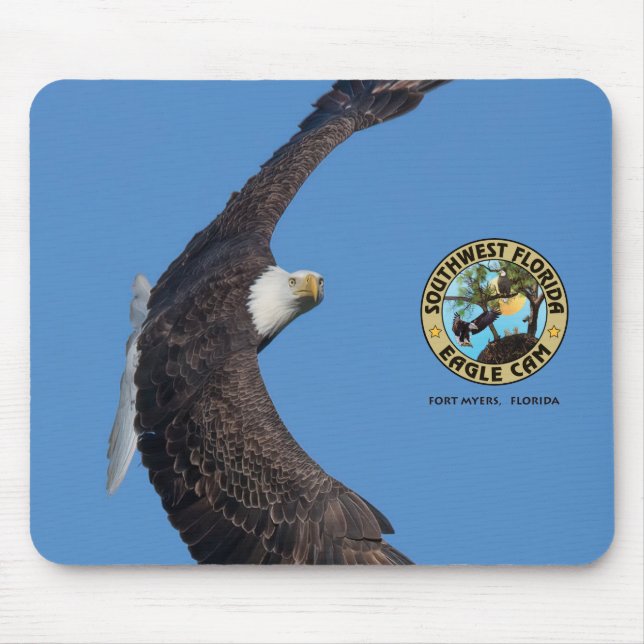 SWFL Eagle Cam Mouse Pad (Front)