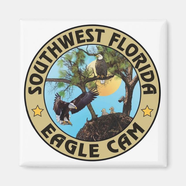 SWFLEagleCam Logo Magnet (VARIOUS SHAPES) (Front)