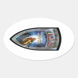 Swift Gamma-Ray Burst Mission Oval Sticker