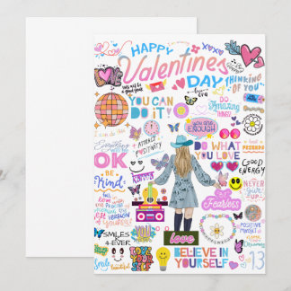 SWIFT-INSPIRED VALENTINE'S DAY CARD