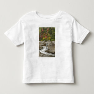 Swift River cascading through rocks, White Toddler T-Shirt