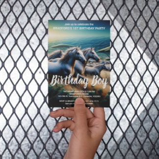 Swift Spirits: A Galloping Herd Postcard