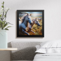 Swift Spirits: A Galloping Herd
