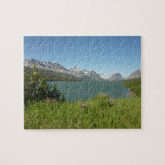 Swiftcurrent Lake View at Glacier National Park Jigsaw Puzzle