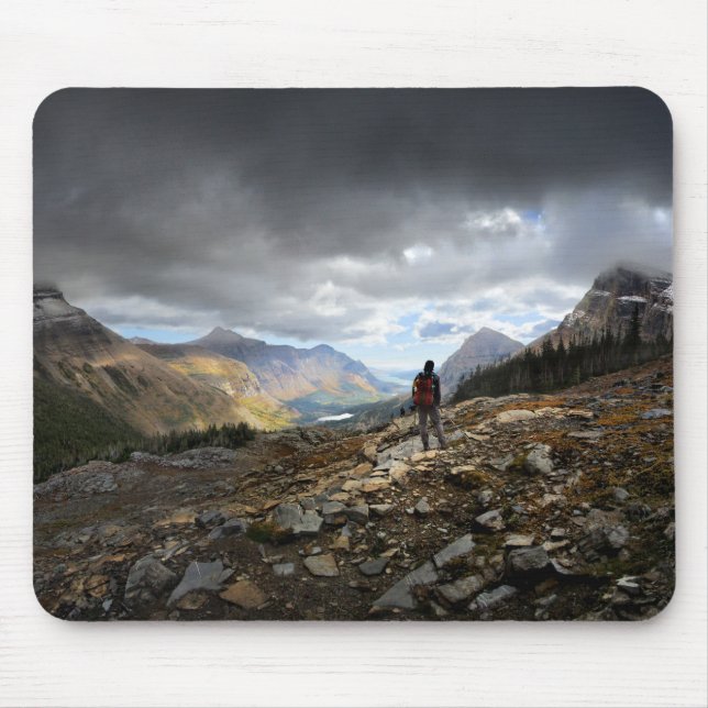 Swiftcurrent Pass - Glacier National Park Mouse Pad (Front)