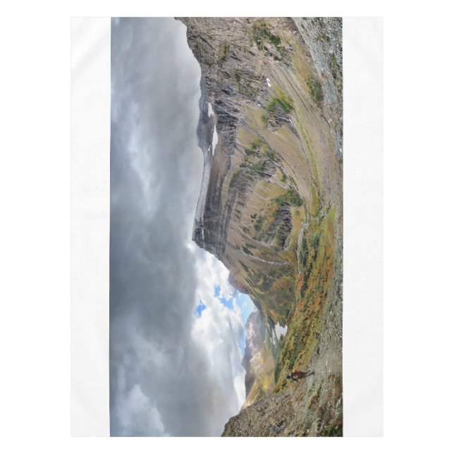 Swiftcurrent Pass - Glacier National Park Tablecloth (Front)