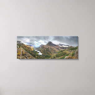 Swiftcurrent Pass Trail 4 - Glacier National Park Canvas Print