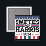 Swifties for Kamala Harris 2024 Vote Support  Magnet<br><div class="desc">Swifties for Kamala Harris 2024 Vote Support Harris</div>