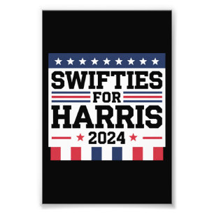 Swifties for Kamala Harris 2024 Vote Support  Photo Print