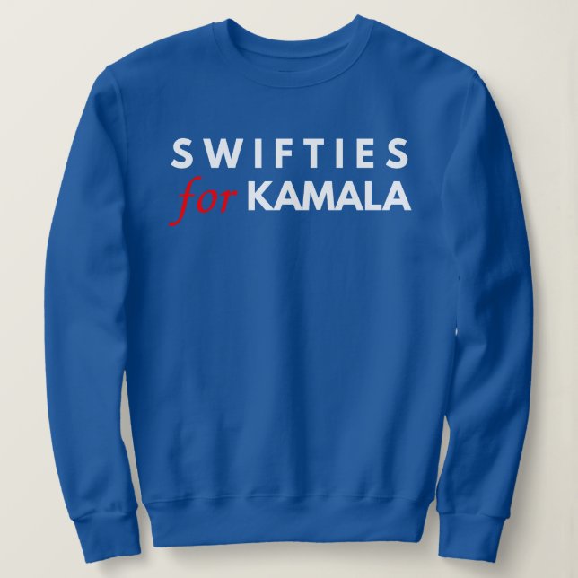 Swifties for Kamala Sweatshirt (Design Front)