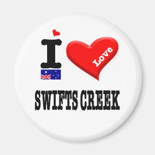 SWIFTS CREEK - I Love Magnet
